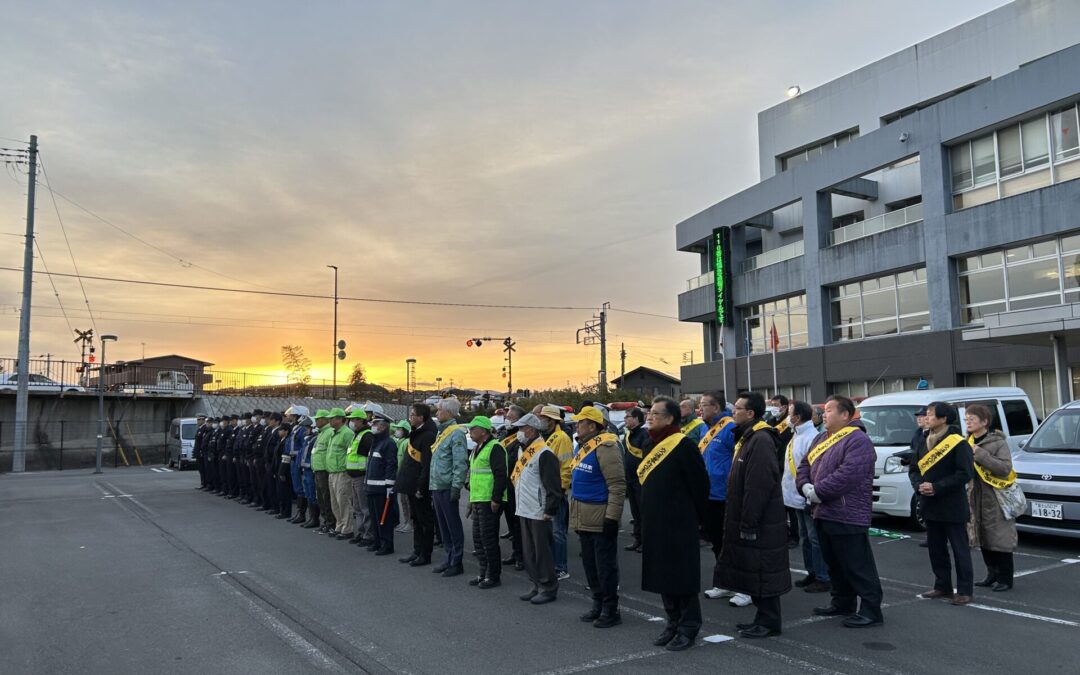 令和６年度「年末交通安全県民運動」初日街頭キャンペーン